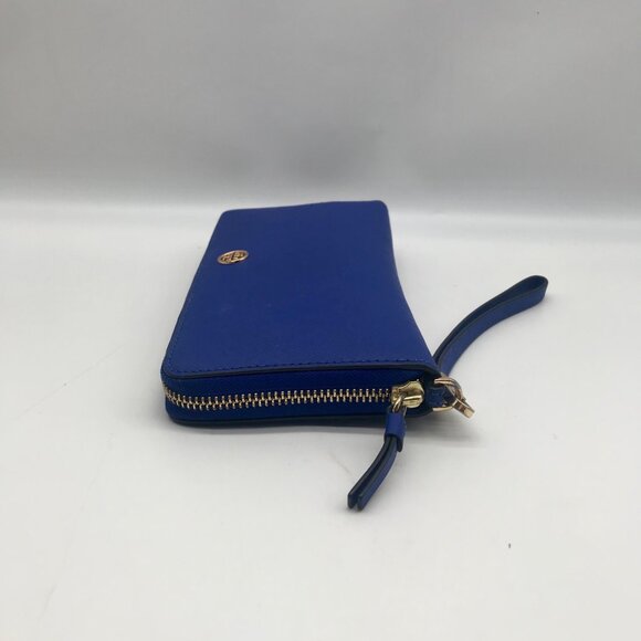 Tory Burch Royal Blue Robinson Continental Wallet - Picture 4 of 10